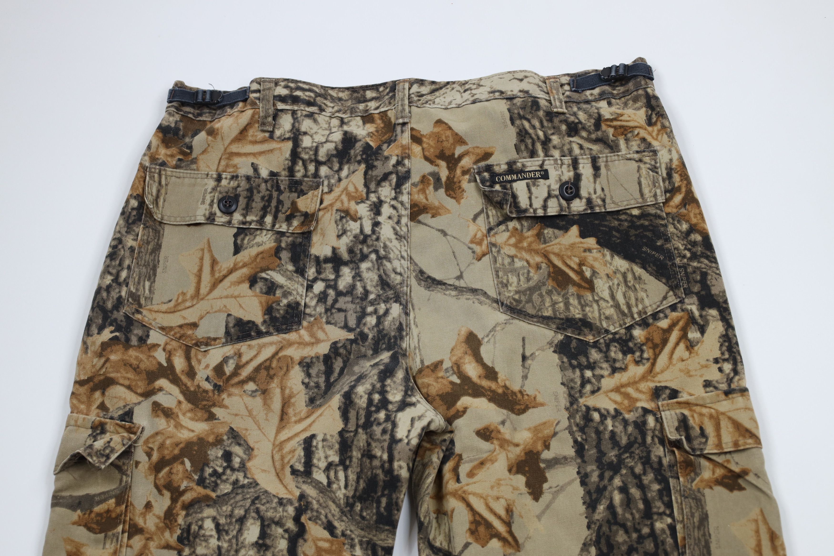 Vintage Vintage 90s Streetwear Camouflage Wide Leg Cargo Pants USA Size US 36 / EU 52 - 11 Thumbnail