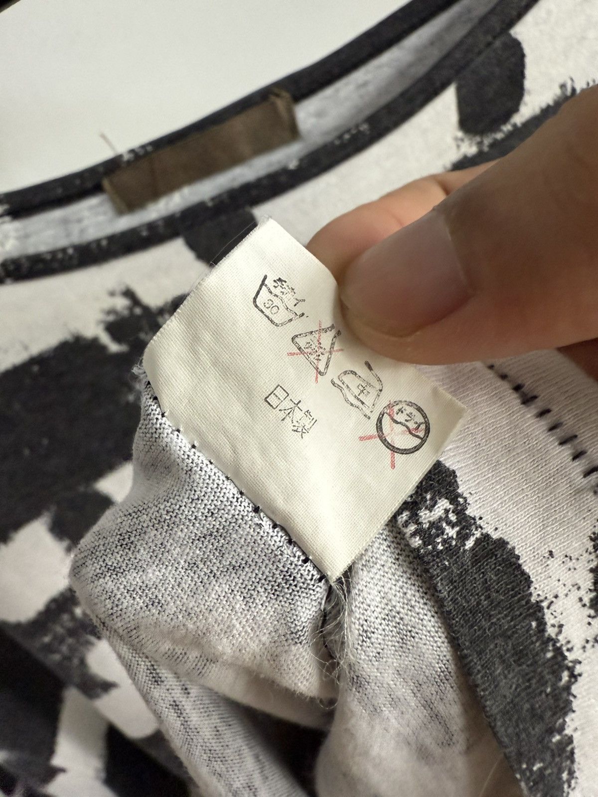 Y's 2019 Yohji yamamoto polka dot tee Size US M / EU 48-50 / 2 - 9 Thumbnail