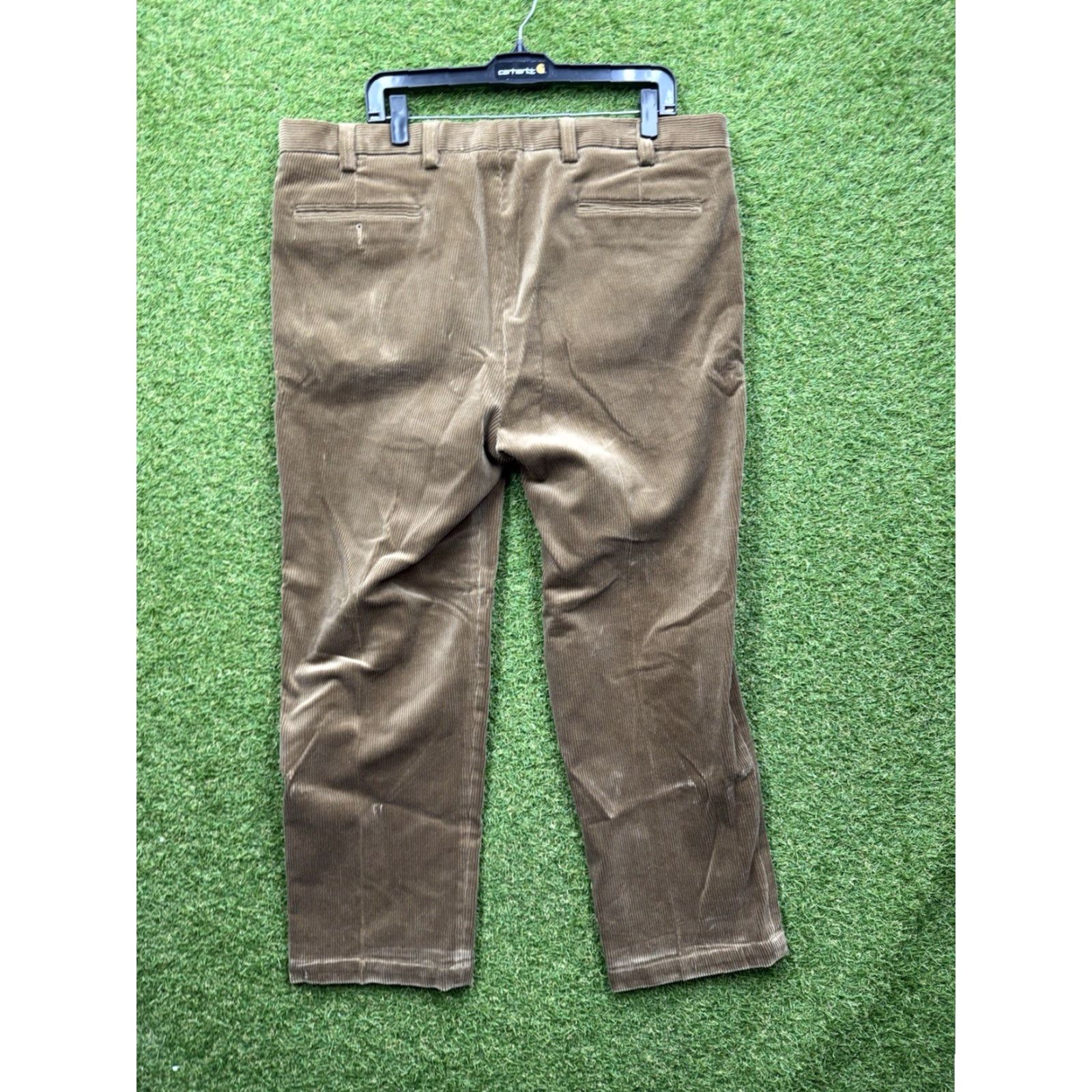 Orvis Orvis Pants Mens 38 Brown Corduroy Straight Leg Brisbane Moss Classic Fit Gorp Size US 38 / EU 54 - 2 Thumbnail