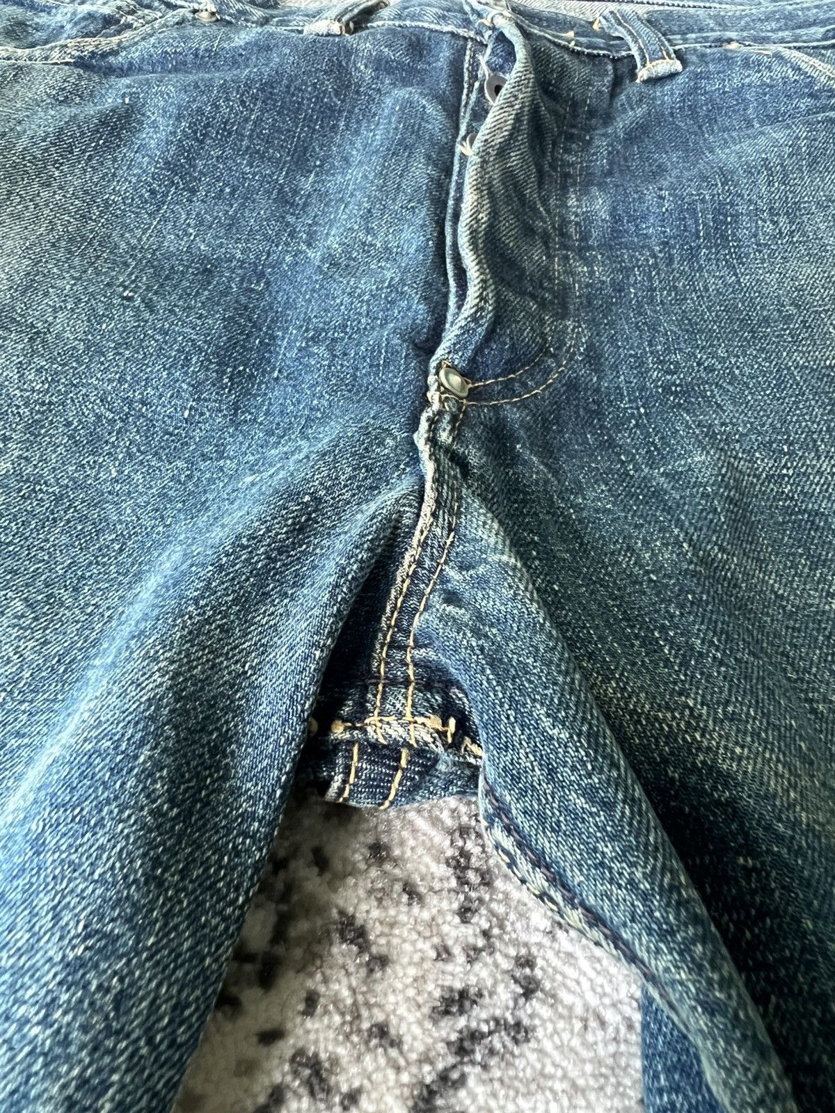Lee × Vintage Lee 2101 reproduction model World War II model denim Size 35" - 8 Thumbnail