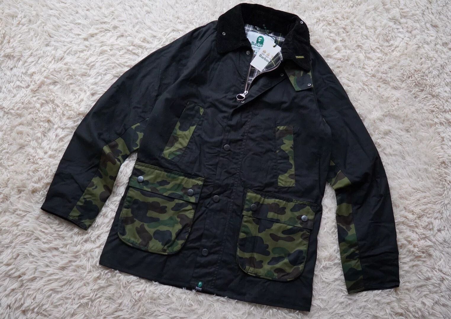Barbour Barbour x Bape Camo Bedale Jacket Size US M / EU 48-50 / 2 - 1 Thumbnail