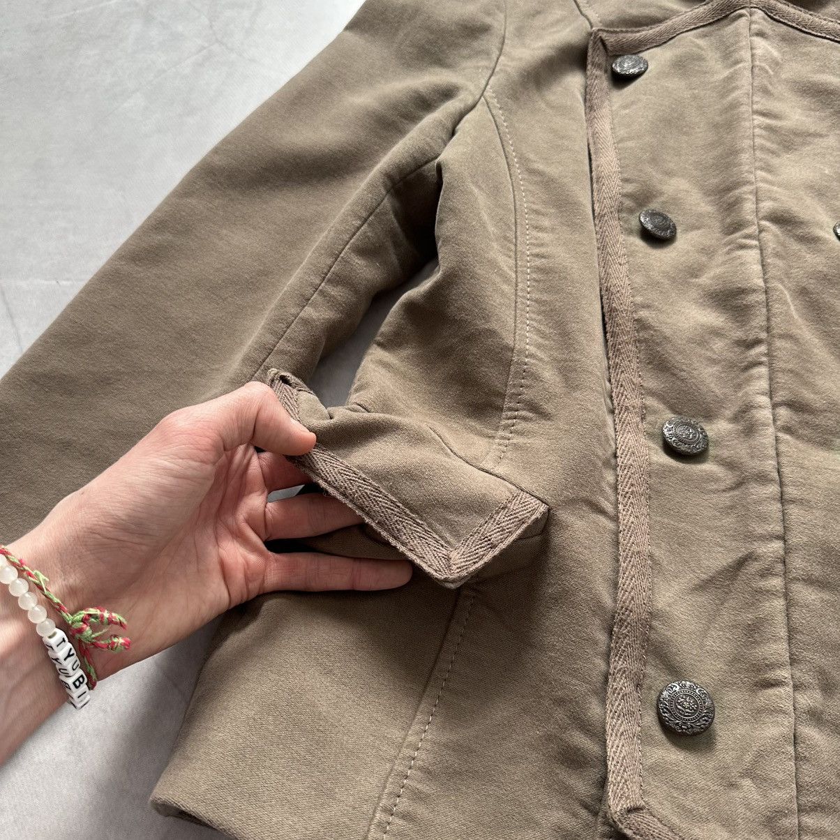 Hysteric Glamour × Undercover 00s Napoleon Military Jacket Coat YSL PPFM Balmain Vibe Size M / US 6-8 / IT 42-44 - 5 Thumbnail