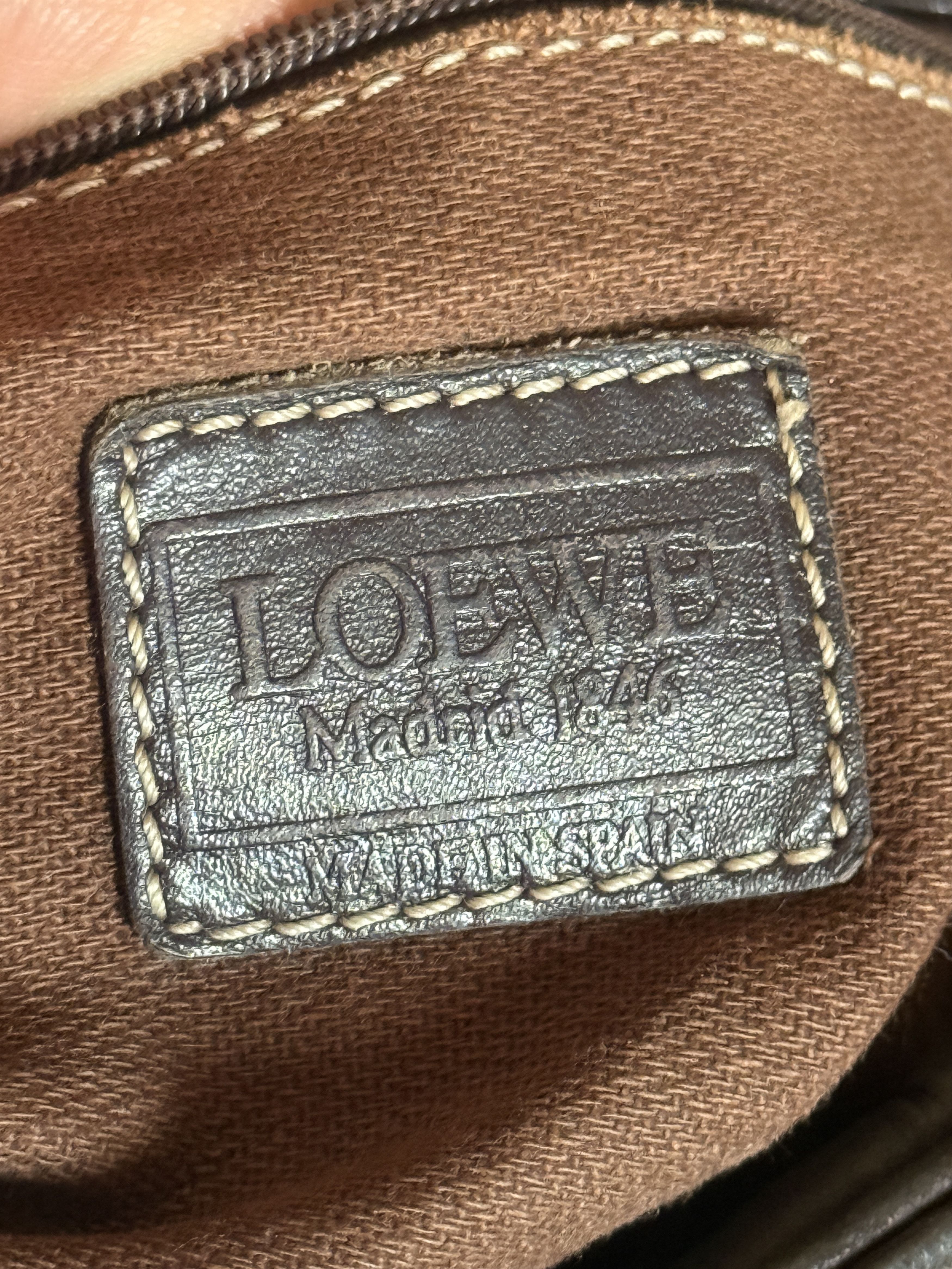 Loewe Loewe crossbody shoulder and handbag anagram canvas Size ONE SIZE - 13 Thumbnail