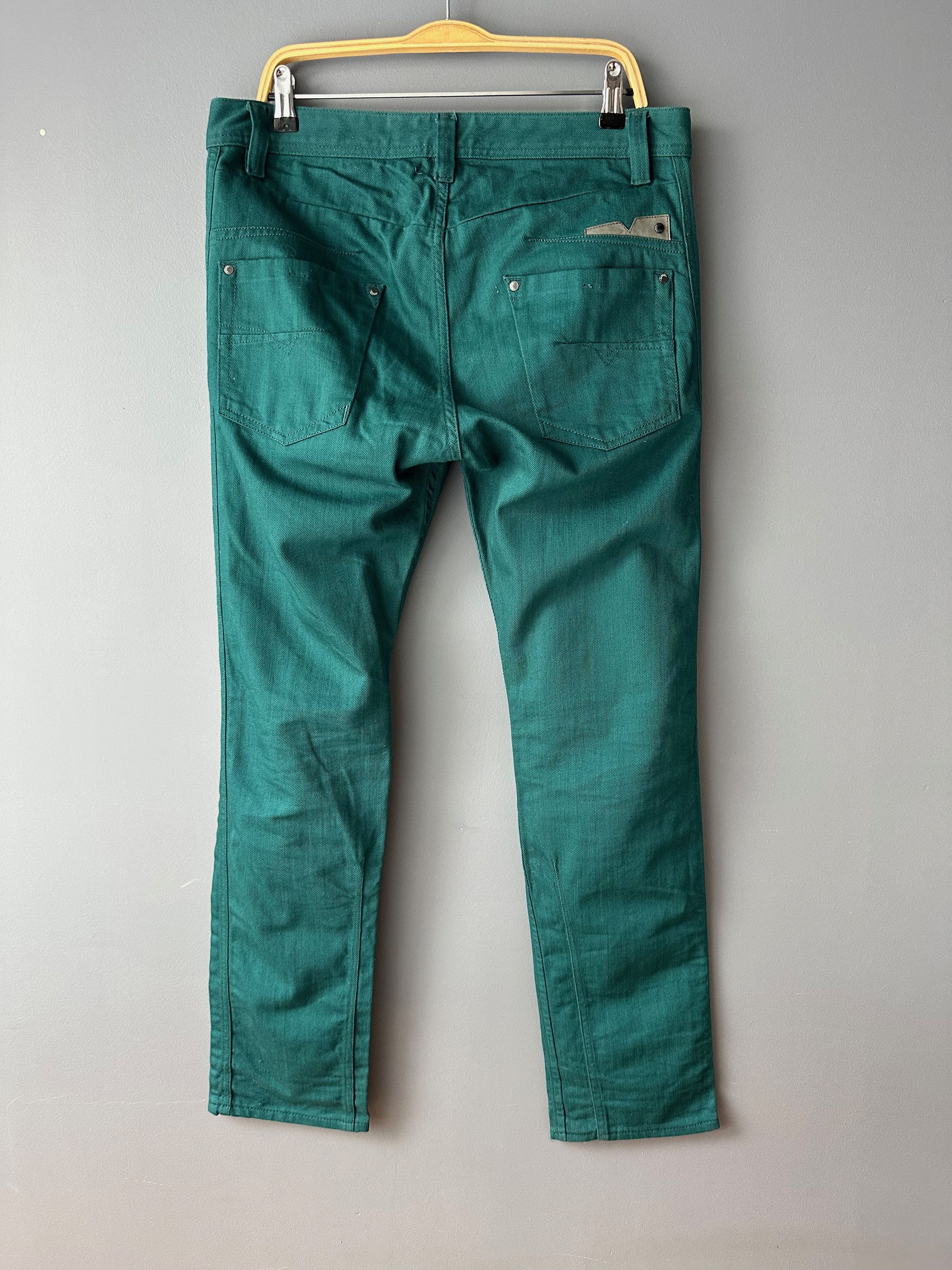 Diesel Diesel Darron 008QU Regular Slim Tapered Jeans Mens 32 x 32 Size US 32 / EU 48 - 5 Thumbnail