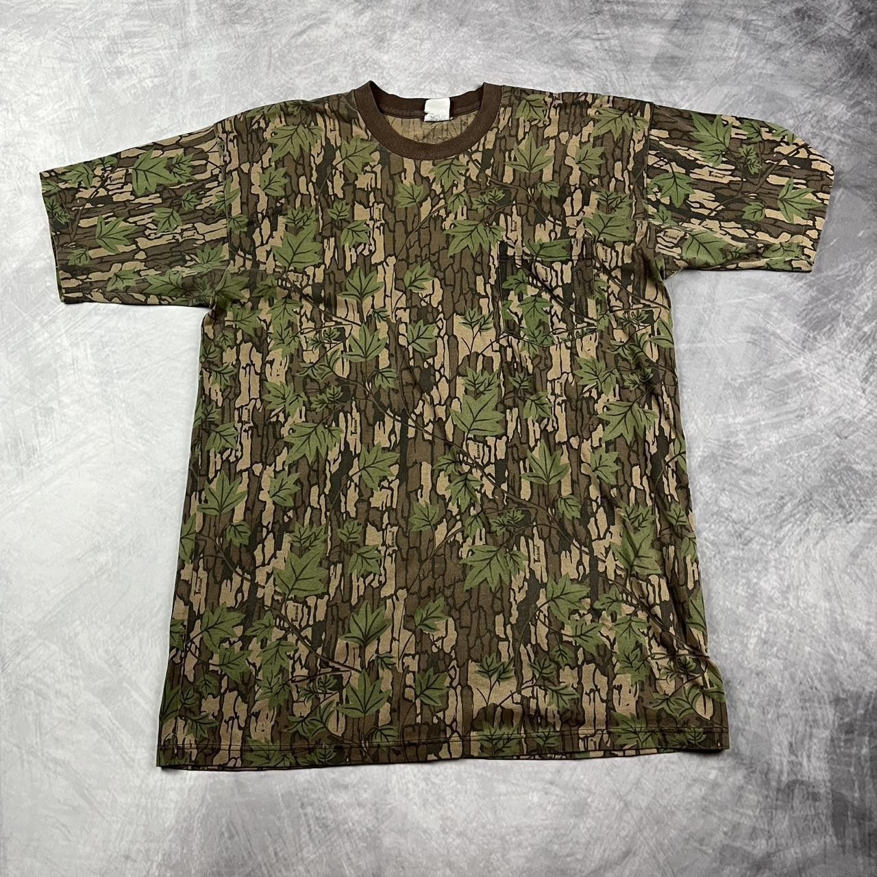Designer Vintage camo tee Size US L / EU 52-54 / 3 - 1 Thumbnail
