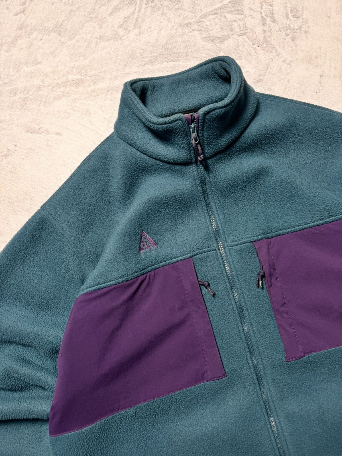 Nike × Vintage 00s Nike Vintage ACG Oversize Teddy Fleece Gorpcore 