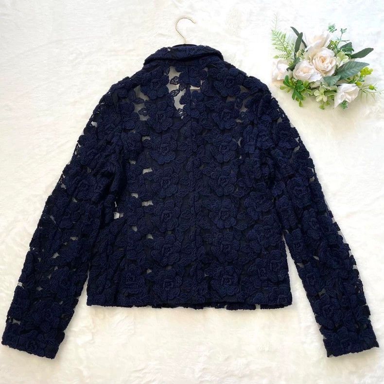 Comme des Garcons Comme des Garcons Flower openwork lace full embroidery coa Size M / US 6-8 / IT 42-44 - 7 Thumbnail