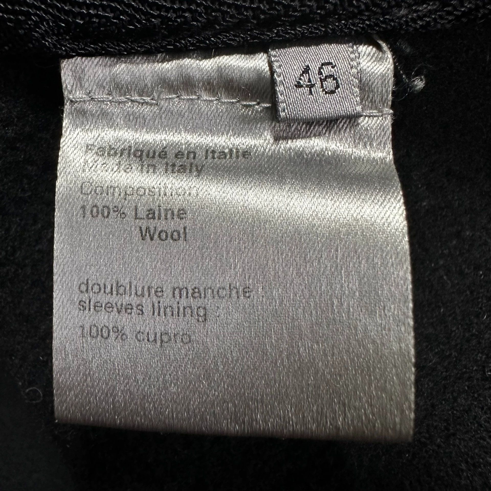 Dior dior homme black hooded coat with toggle closure Size US M / EU 48-50 / 2 - 6 Thumbnail