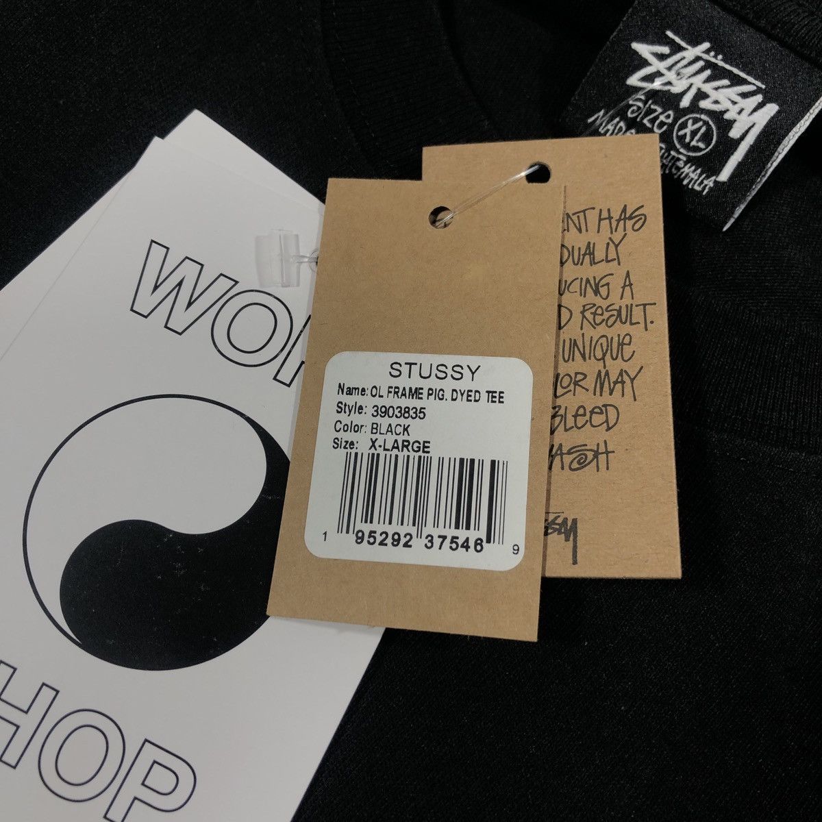 Stussy × Vintage Stussy OL Frame Tee Size US XL / EU 56 / 4 - 7 Thumbnail
