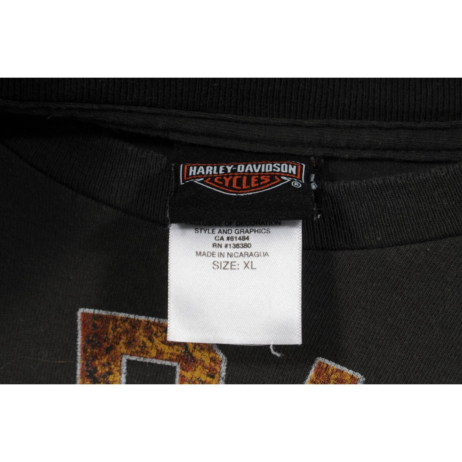 Vintage Harley Davidson Claire's Niagra Falls Canada - 02505 Size US XL / EU 56 / 4 - 8 Thumbnail