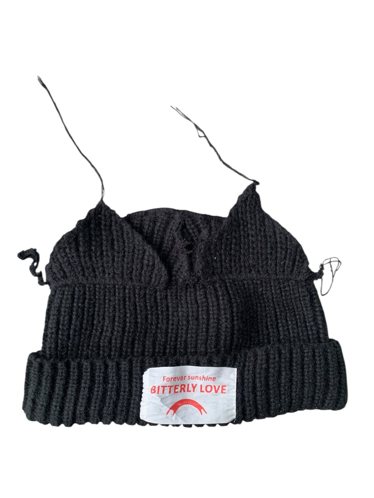 Designer × Japanese Brand × Kapital Cute Cartoon Cat Ear Wool Knitted Hat Size ONE SIZE - 6 Thumbnail