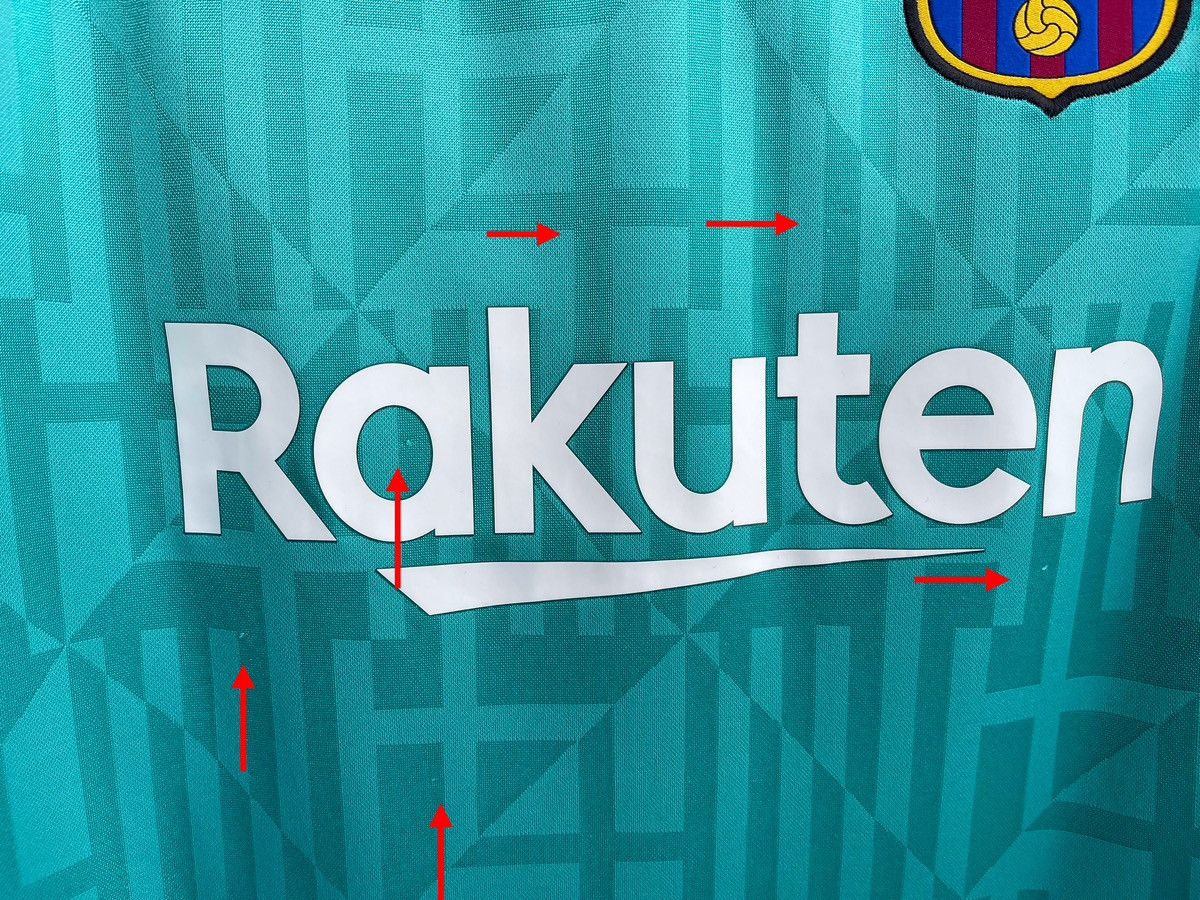 Nike BARCELONA 2019 2020 THIRD FOOTBALL SHIRT SOCCER JERSEY NIKE Size US S / EU 44-46 / 1 - 3 Thumbnail