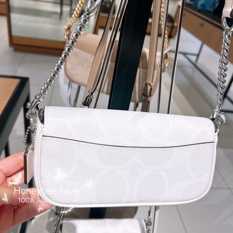 Coach Hailey Flap Bag In Signature Canvas CAN70 Size ONE SIZE - 3 Thumbnail
