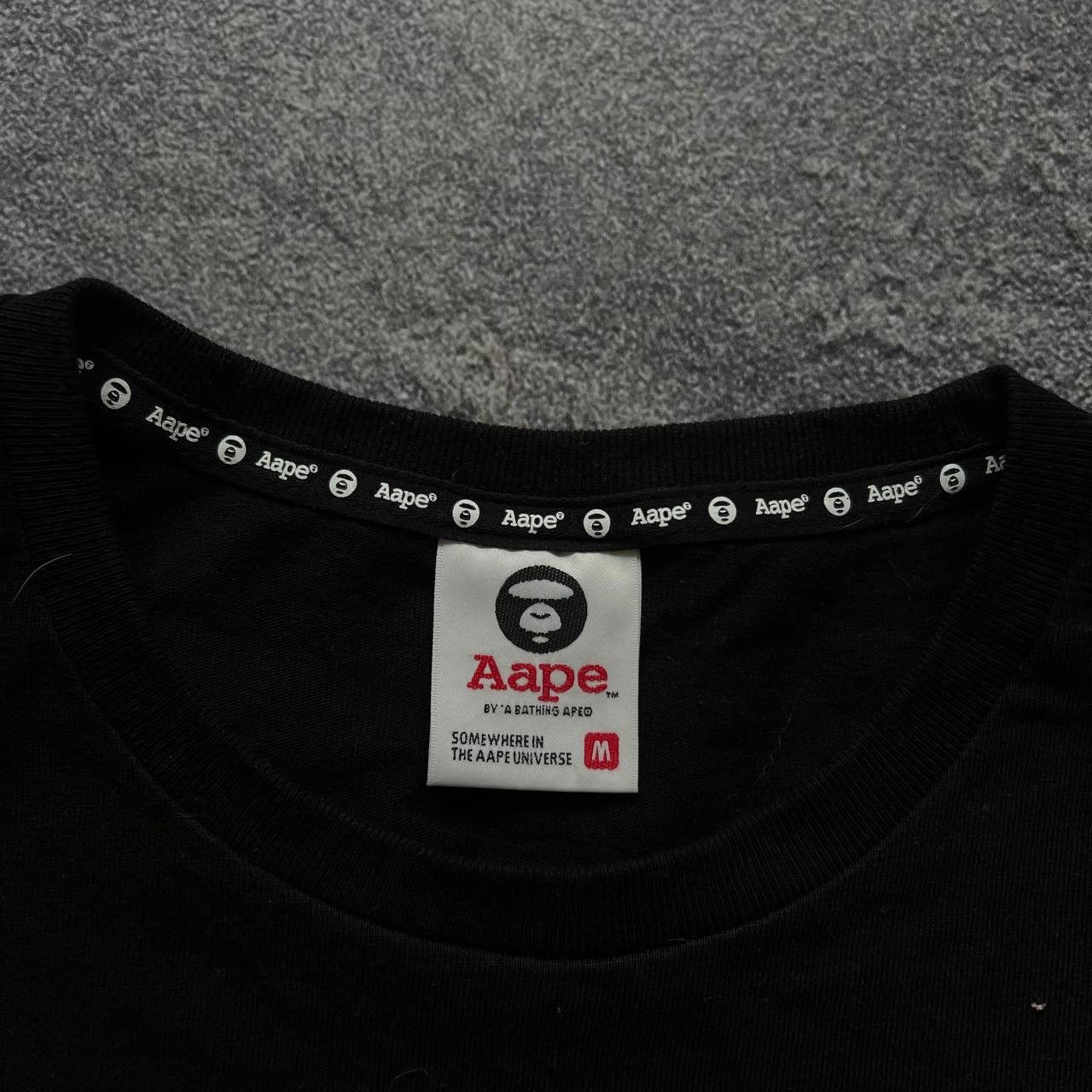Aape × Bape Aape Bape Camo Logo T shirt size M Size US M / EU 48-50 / 2 - 2 Thumbnail