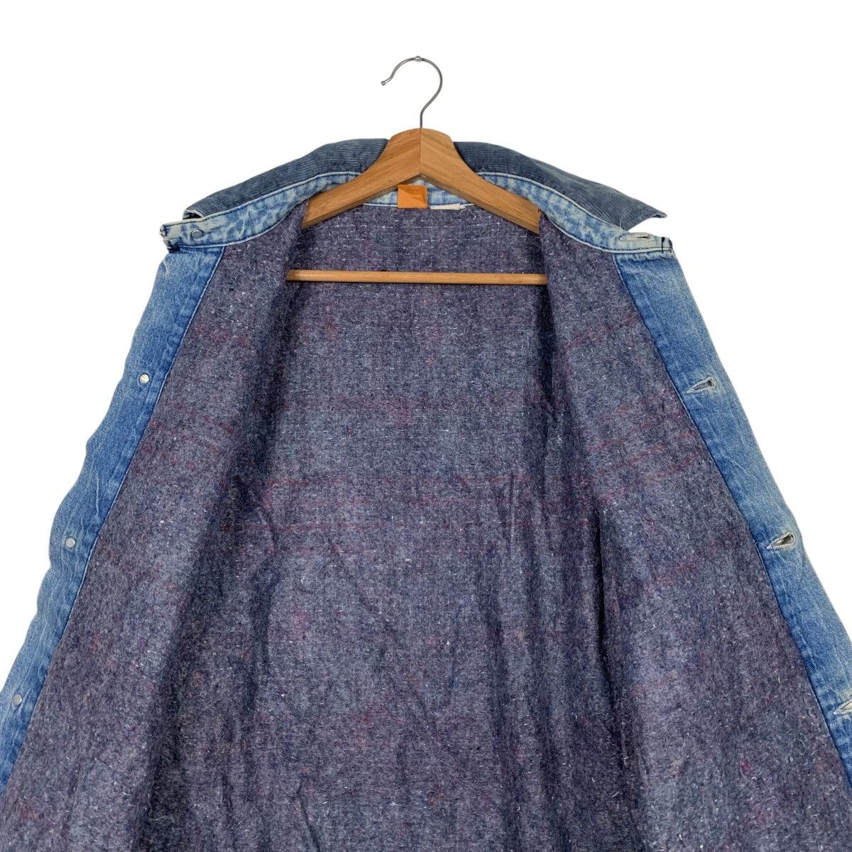 Japanese Brand BIG BEN by Wrangler Blanket Lined Denim Jacket #2141-C94 Size US M / EU 48-50 / 2 - 12 Thumbnail