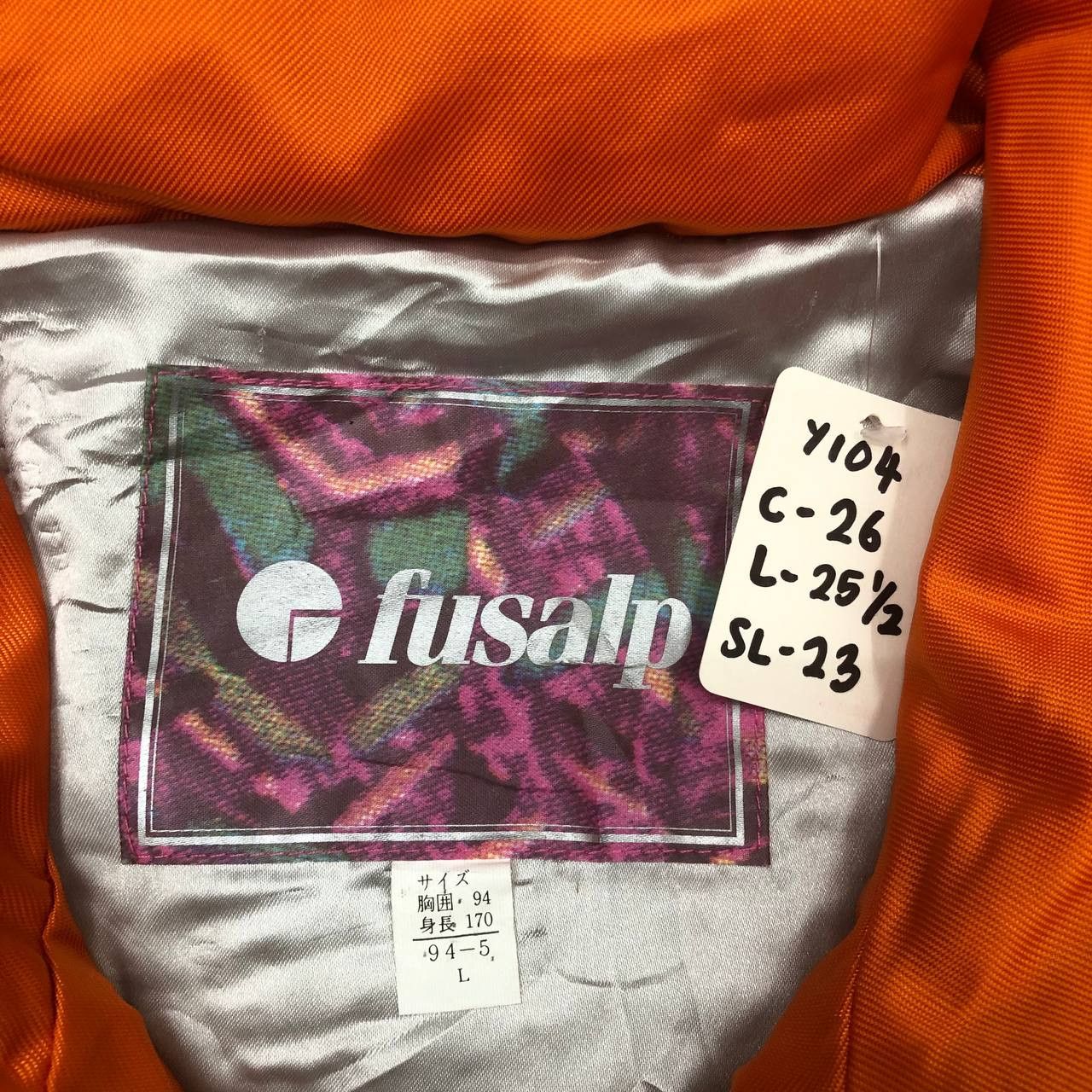 Japanese Brand Y104. JAPAN FUSALP SKI WINTER JACKET Size US L / EU 52-54 / 3 - 14 Thumbnail
