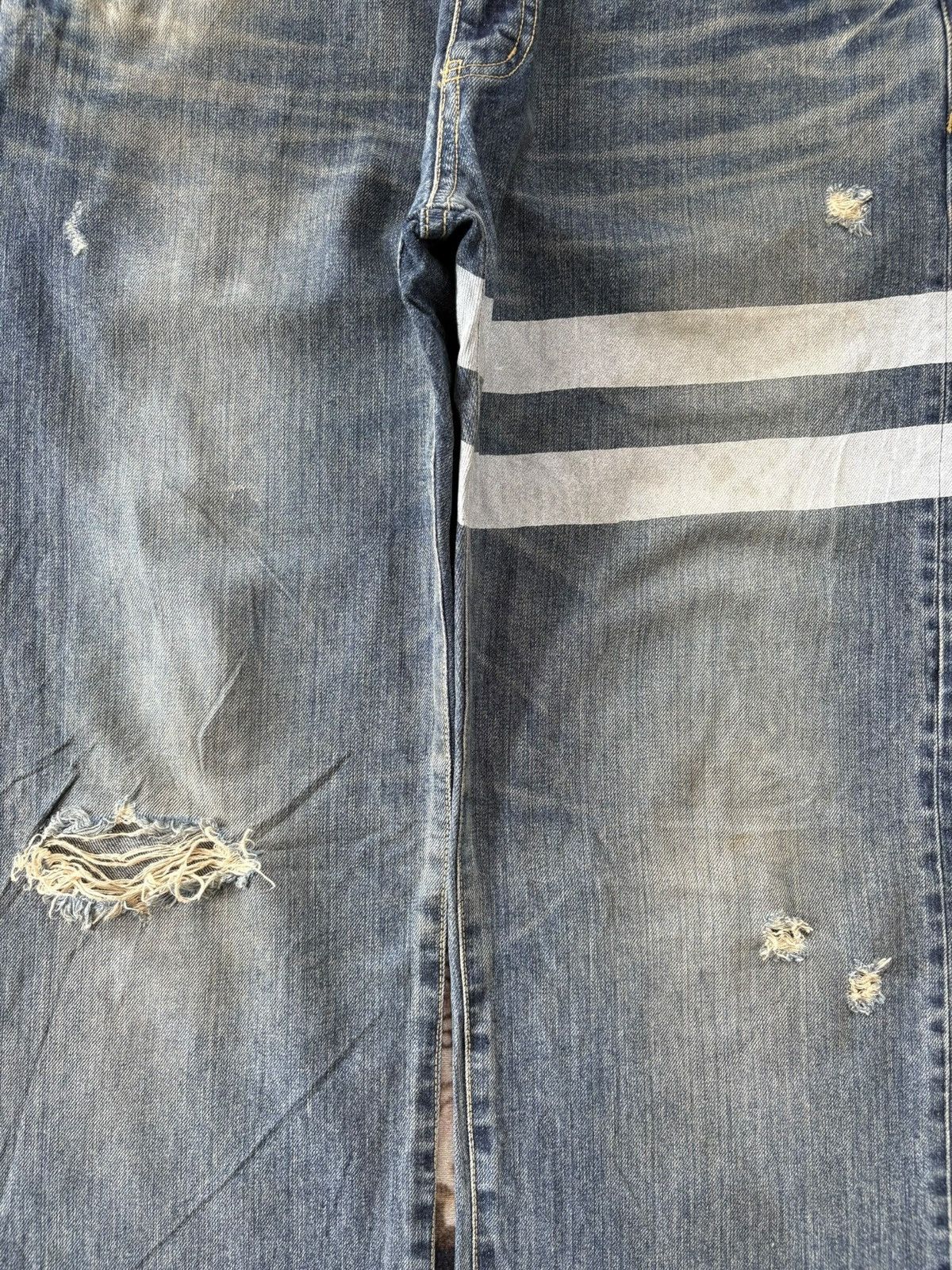 Tommy Jeans Vintage Tommy Big Logo Distress Baggy Jeans Size US 38 / EU 54 - 3 Thumbnail