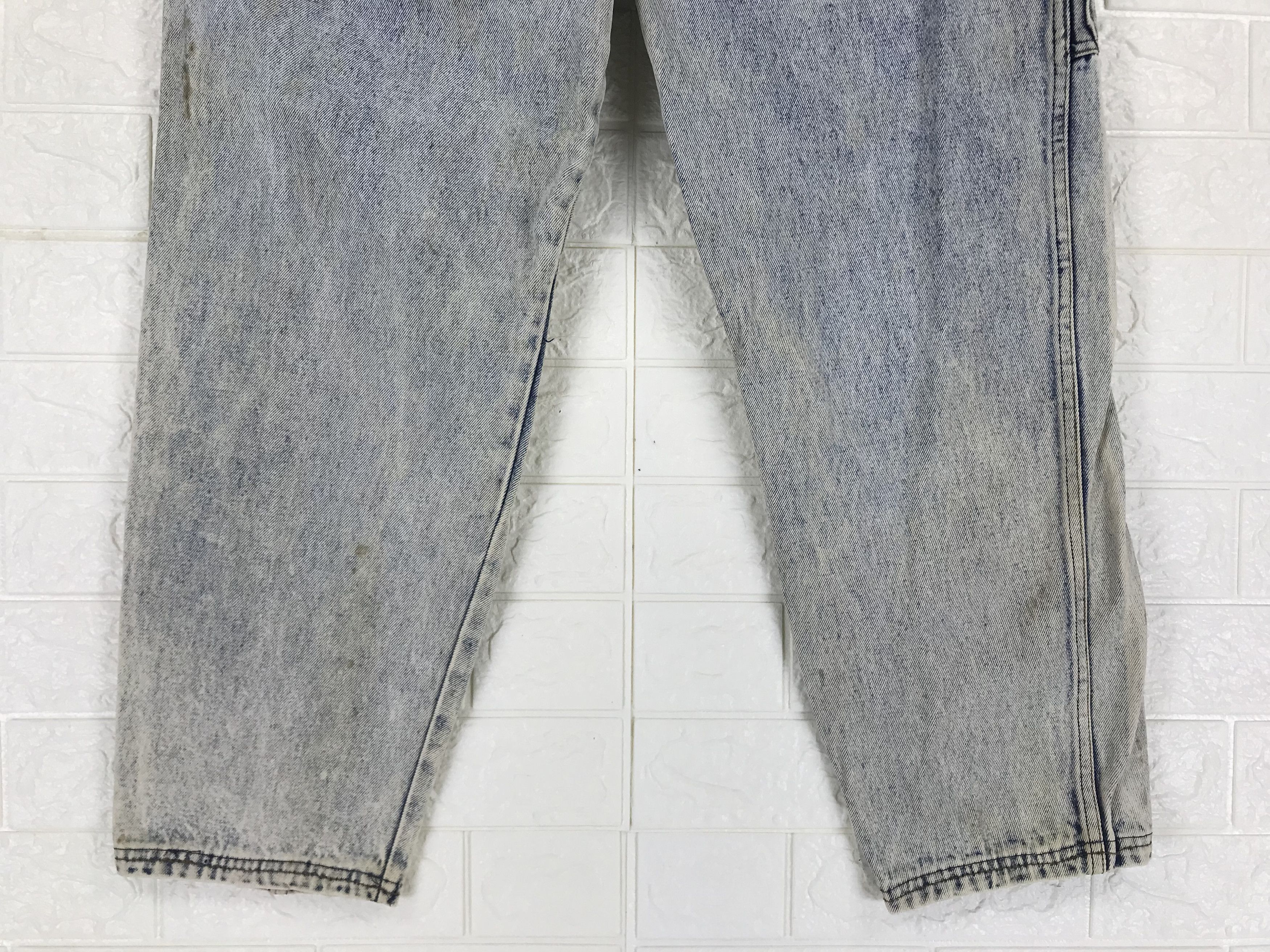 Bugle Boy Vintage Bugle Boy Acid Wash Jeans Size US 31 - 8 Thumbnail