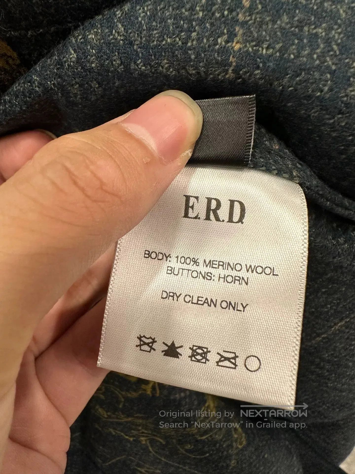 Enfants Riches Deprimes Enfants Riches Deprimes ERD 23FW Blue Plaid Wool Shirt. Size US M / EU 48-50 / 2 - 6 Thumbnail