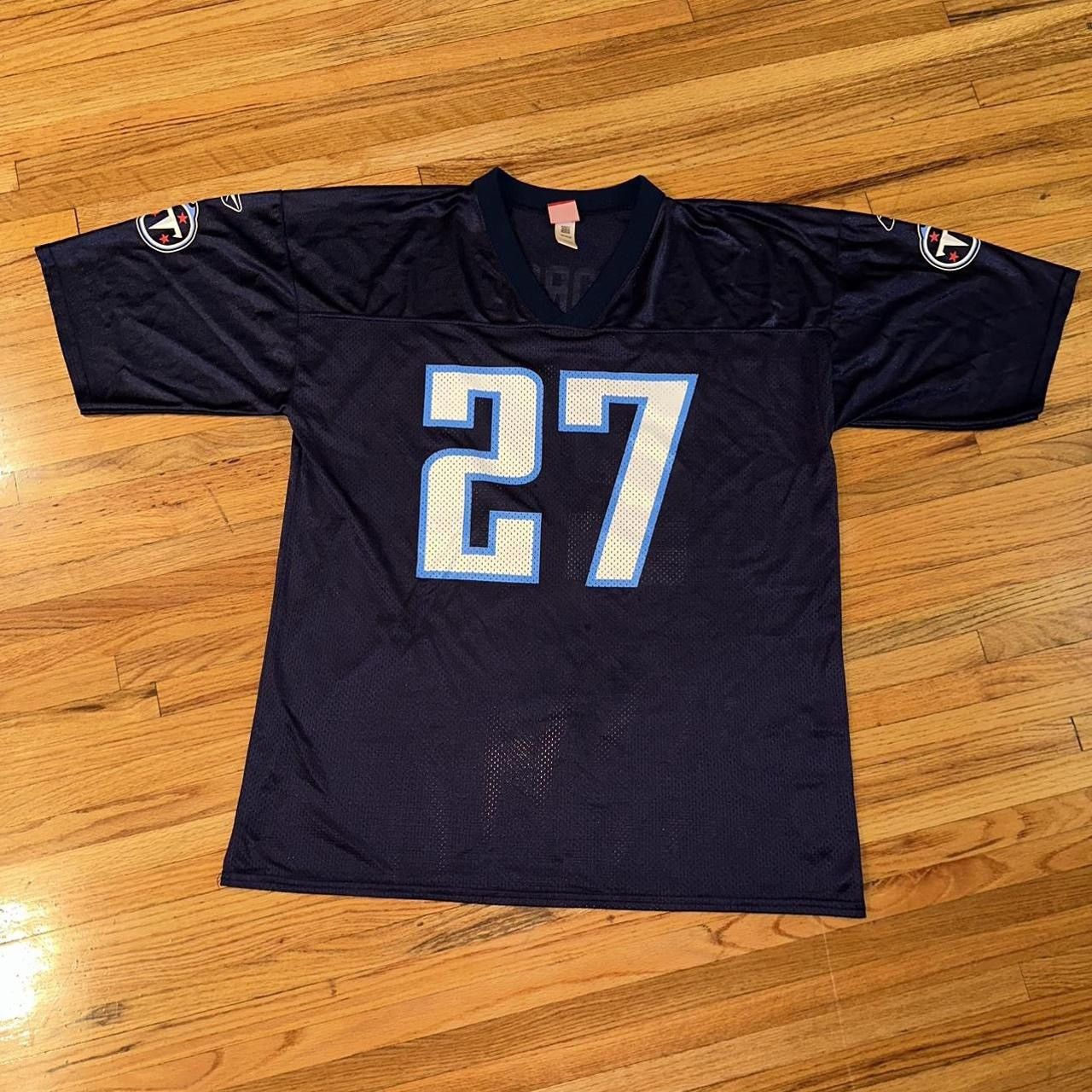 NFL Vintage Eddie George Tennessee Titans Jersey Size US XL / EU 56 / 4 - 1 Thumbnail