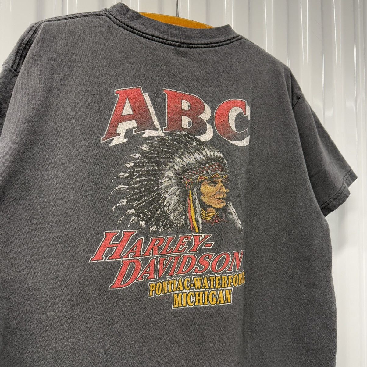Harley Davidson × Vintage Vintage RARE 90s Harley Davidson Big Eagle Indian Chief Tee Size US XL / EU 56 / 4 - 1 Thumbnail