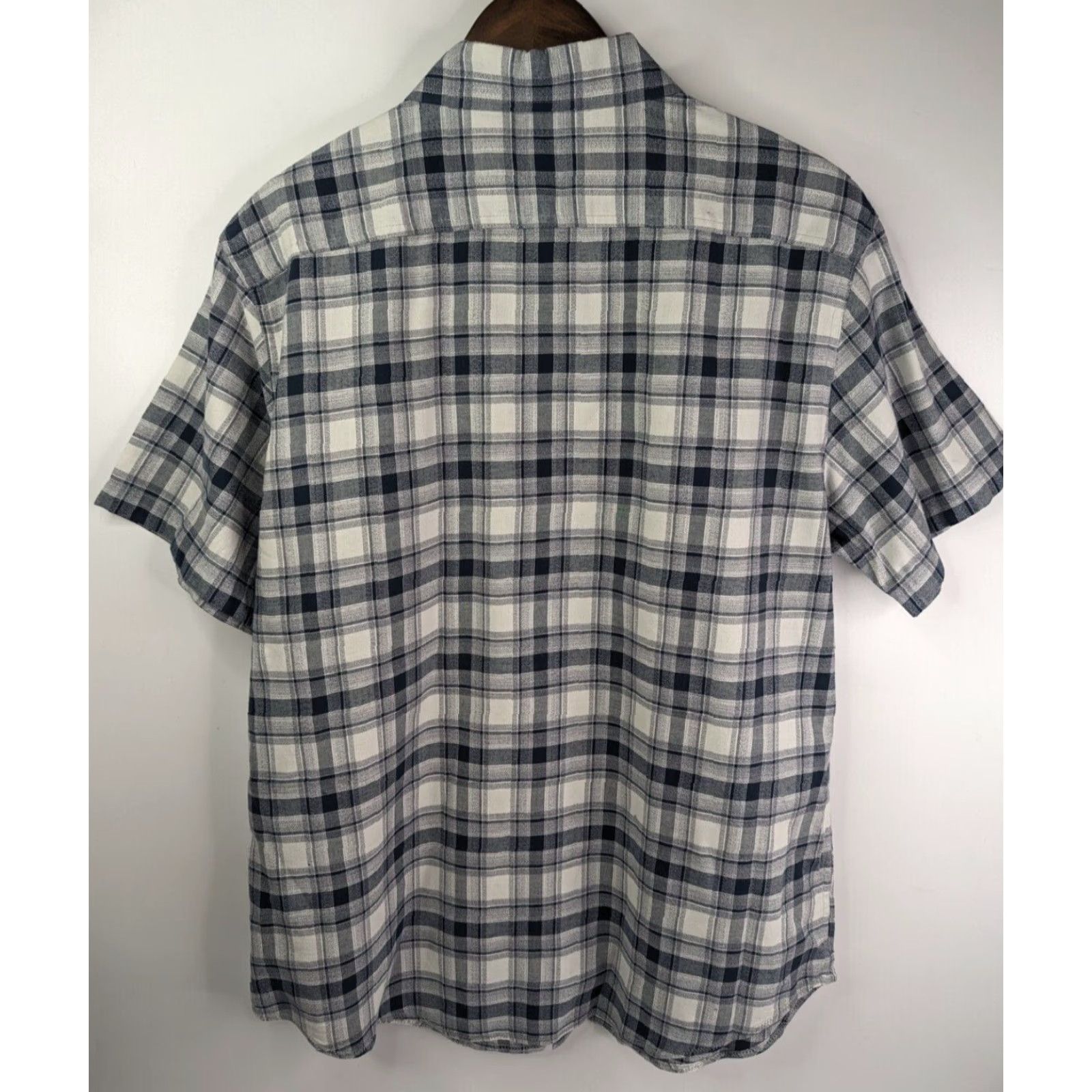Vintage Grizzly Mountain Plaid Short Sleeve Mens Button Down Shirt XL Cotton Outdoors Size US XL / EU 56 / 4 - 2 Thumbnail