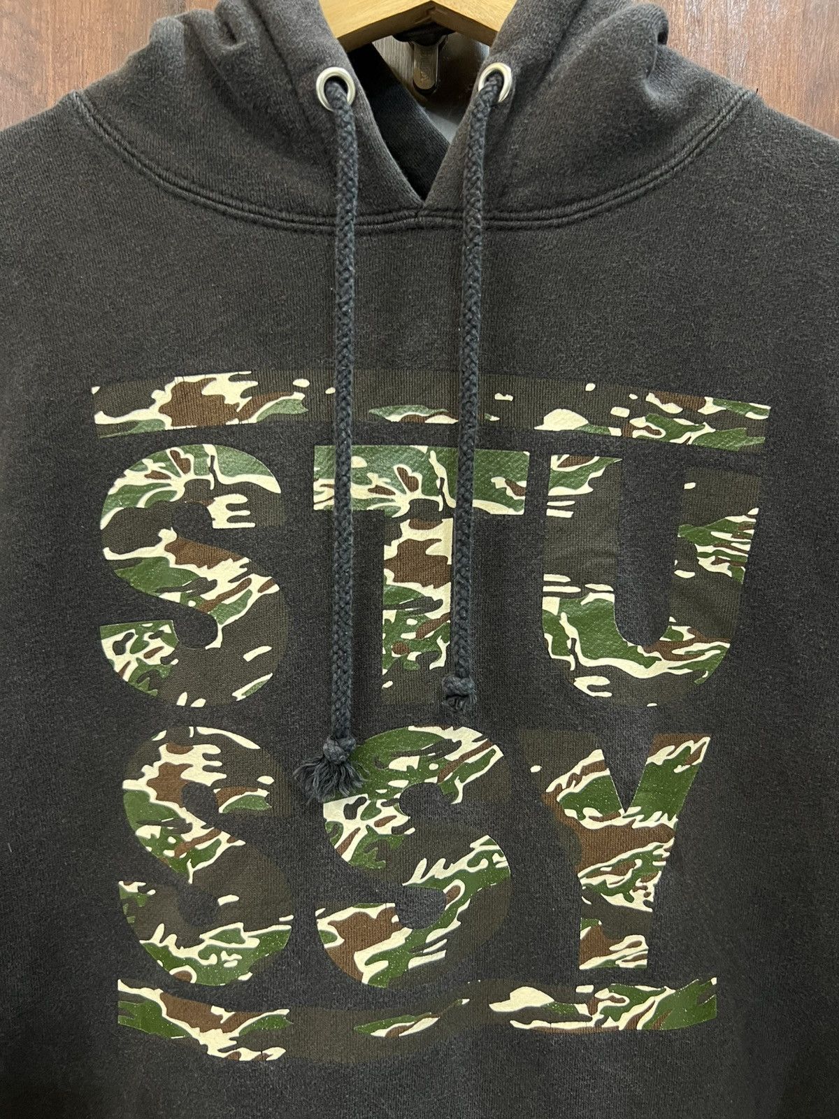 Stussy Vintage Stussy Camo Hoodies Size US M / EU 48-50 / 2 - 2 Thumbnail