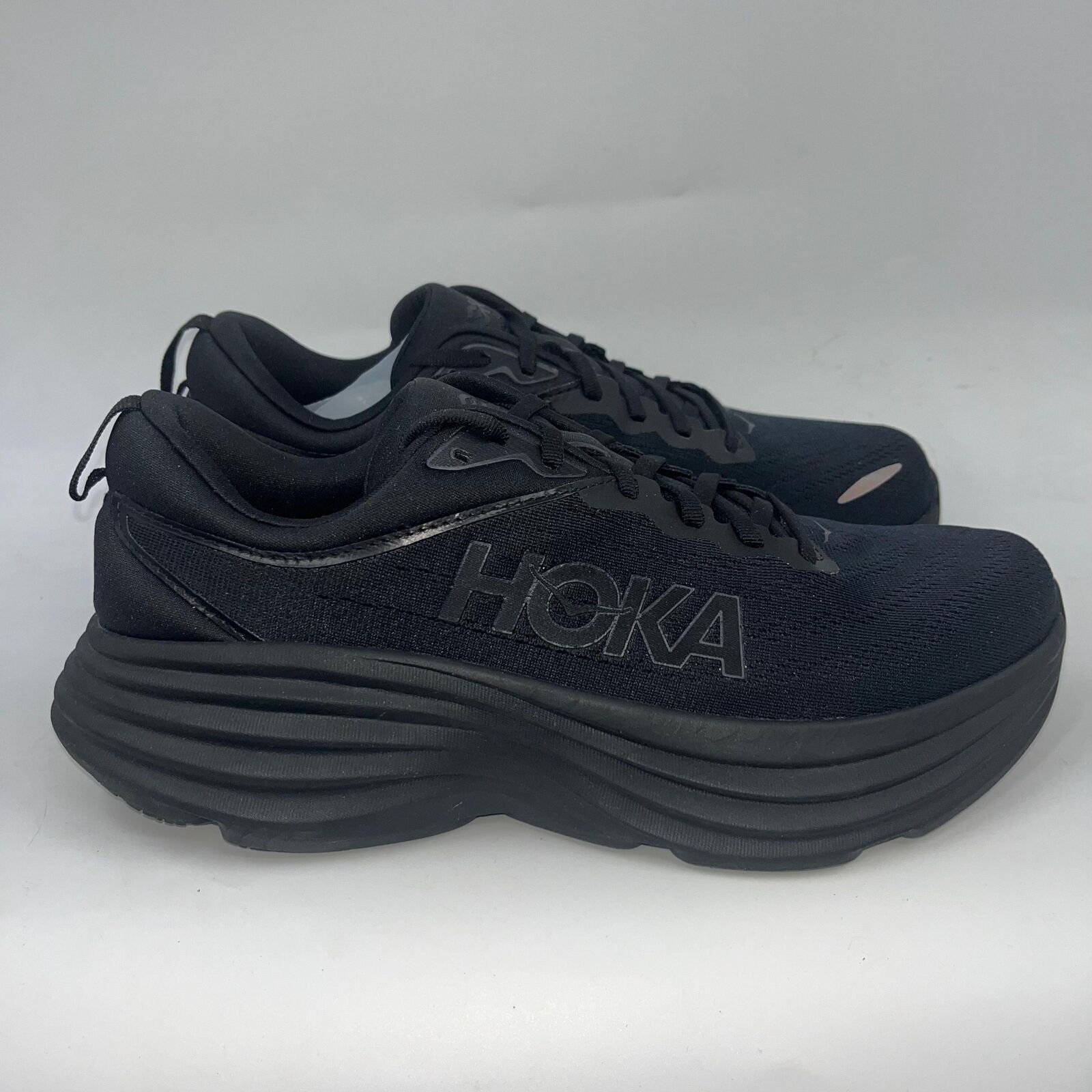 Hoka HOKA ONE MENS BONDI 8 ATHLETIC TRAINING SNEAKERS SIZE 12D Size US 12 / EU 45 - 1 Thumbnail