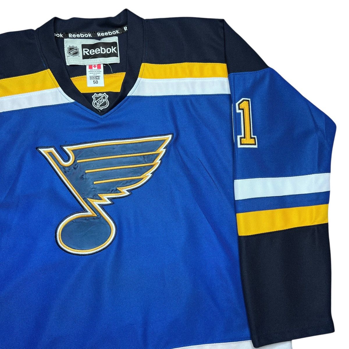Reebok St. Louis Blues Vladimir Tarasenko Reebok Fight Strap Jersey Size US XXL / EU 58 / 5 - 18 Thumbnail