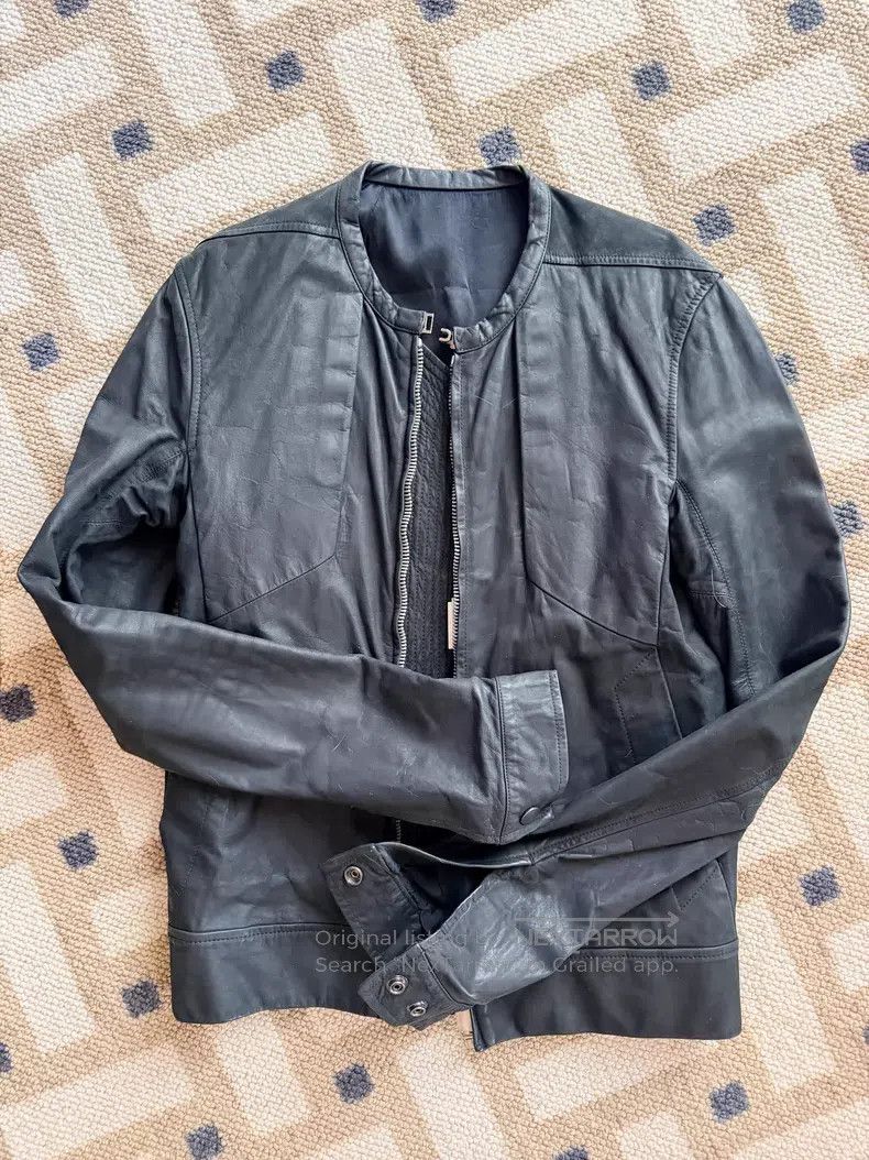Rick Owens Rick Owens Cowhide leather jacket Size US S / EU 44-46 / 1 - 1 Thumbnail