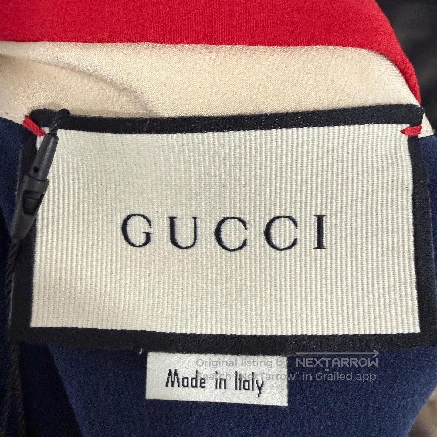 Gucci Guicci Silk shirt with gold buttons| Size M / US 6-8 / IT 42-44 - 6 Thumbnail