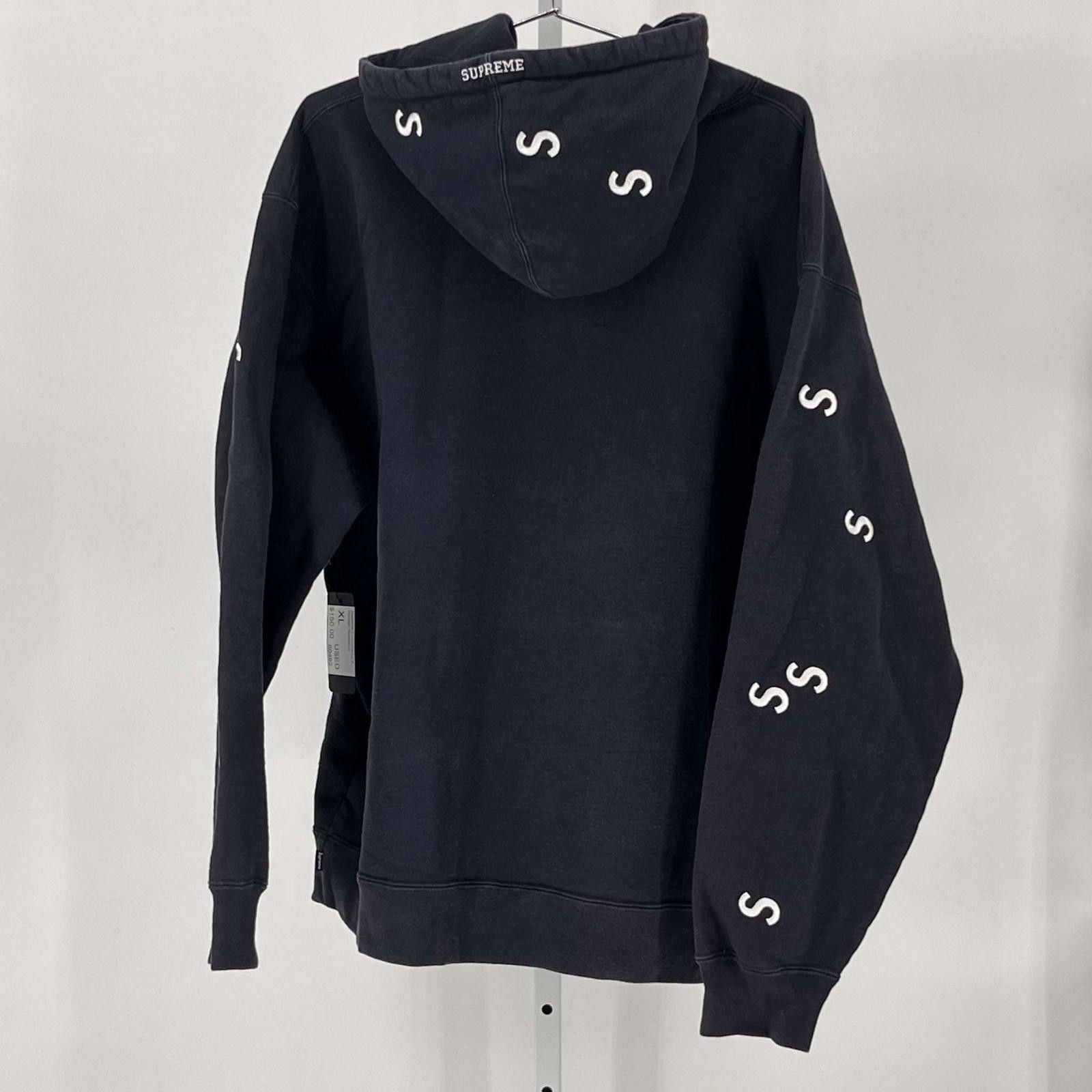 Supreme Supreme Embroidered S Hooded Sweatshirt XL Used Size US XL / EU 56 / 4 - 9 Thumbnail