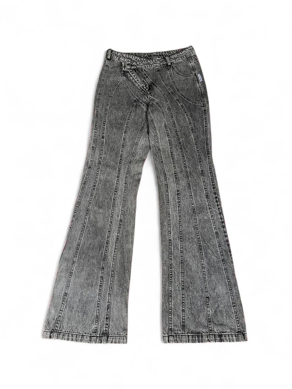 JNCO Junye Jeans baggy style reconstrust faded black distressed Size US 28 / EU 44 - 2 Thumbnail