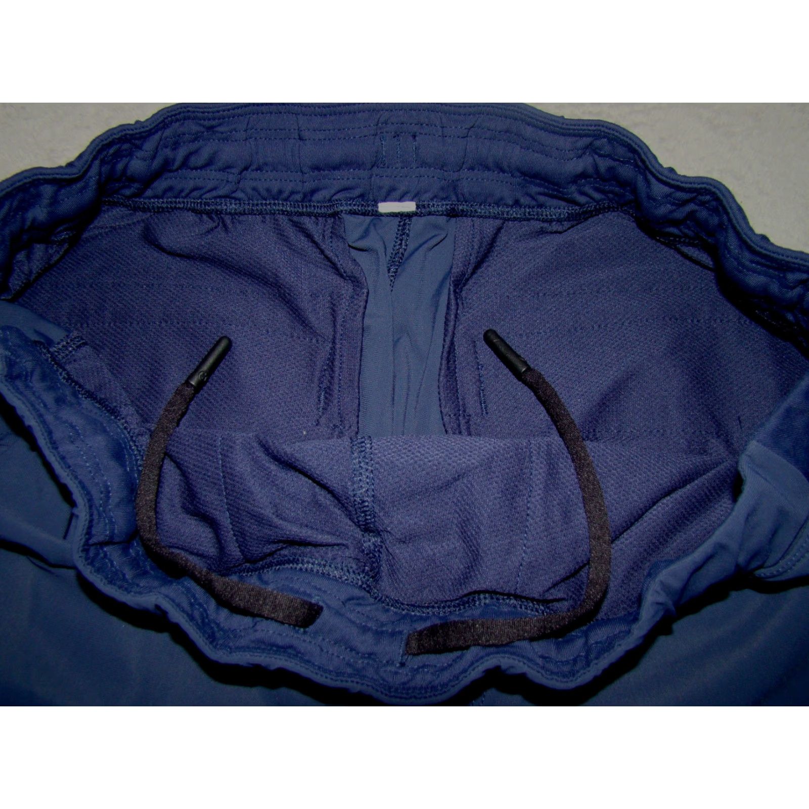 Lululemon Lululemon Mens Venture Trouser Blue Pull-On Pants Business Casual Travel Chino 33in Inseam Golf Logo Zip Pockets M Medium Mens Size US 31 - 5 Thumbnail