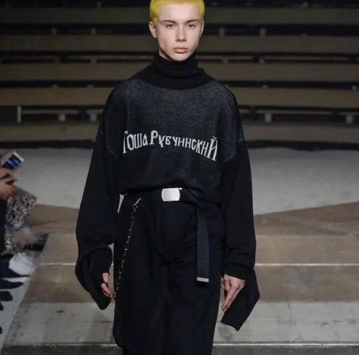 Gosha Rubchinskiy Very rare Gosha Rubchinskiy FW16 collection turtleneck Size US L / EU 52-54 / 3 - 4 Thumbnail