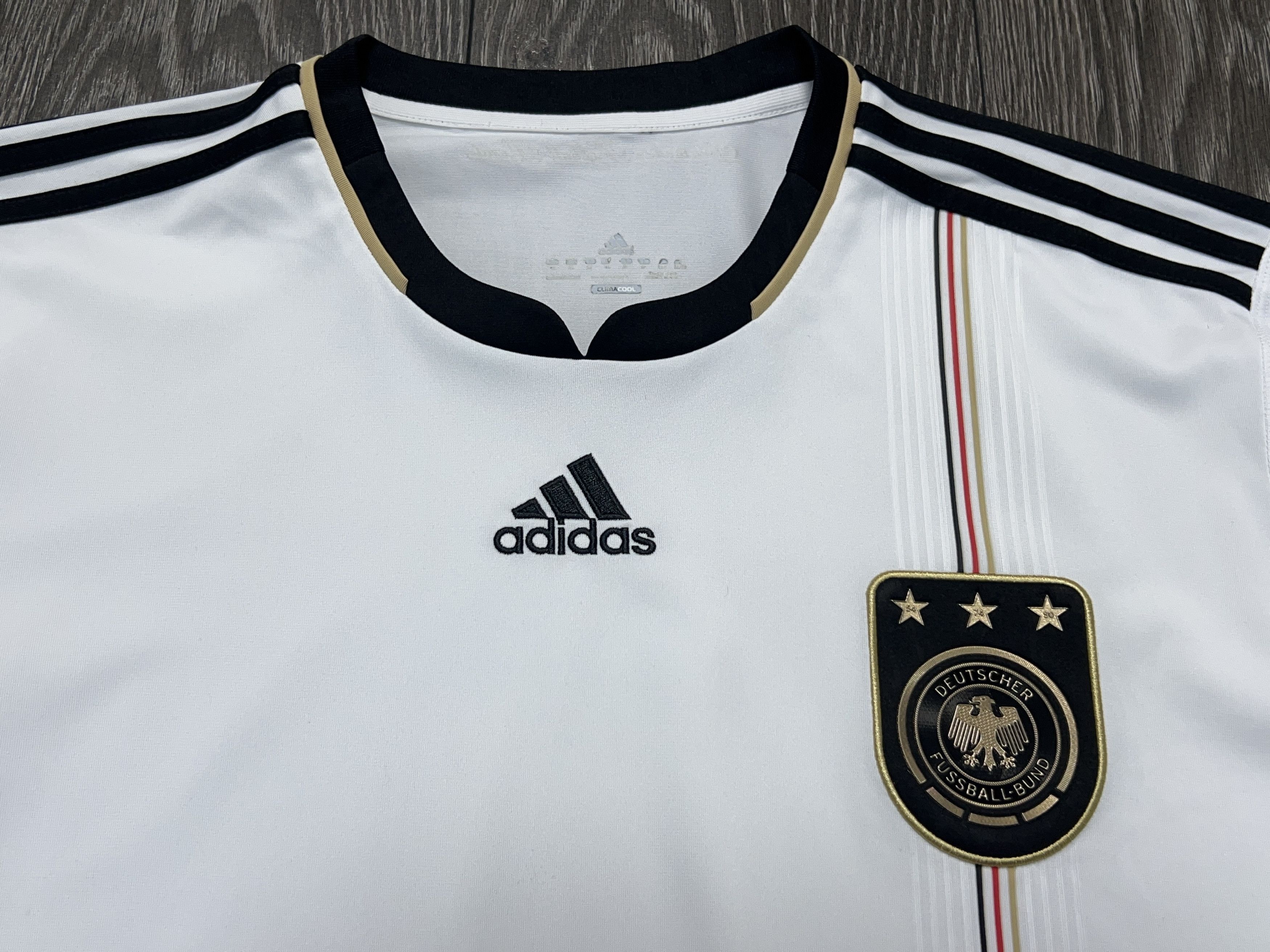 Adidas 2010 2011 Germany National Team Football Soccer Shirt Jersey Size US XL / EU 56 / 4 - 2 Thumbnail