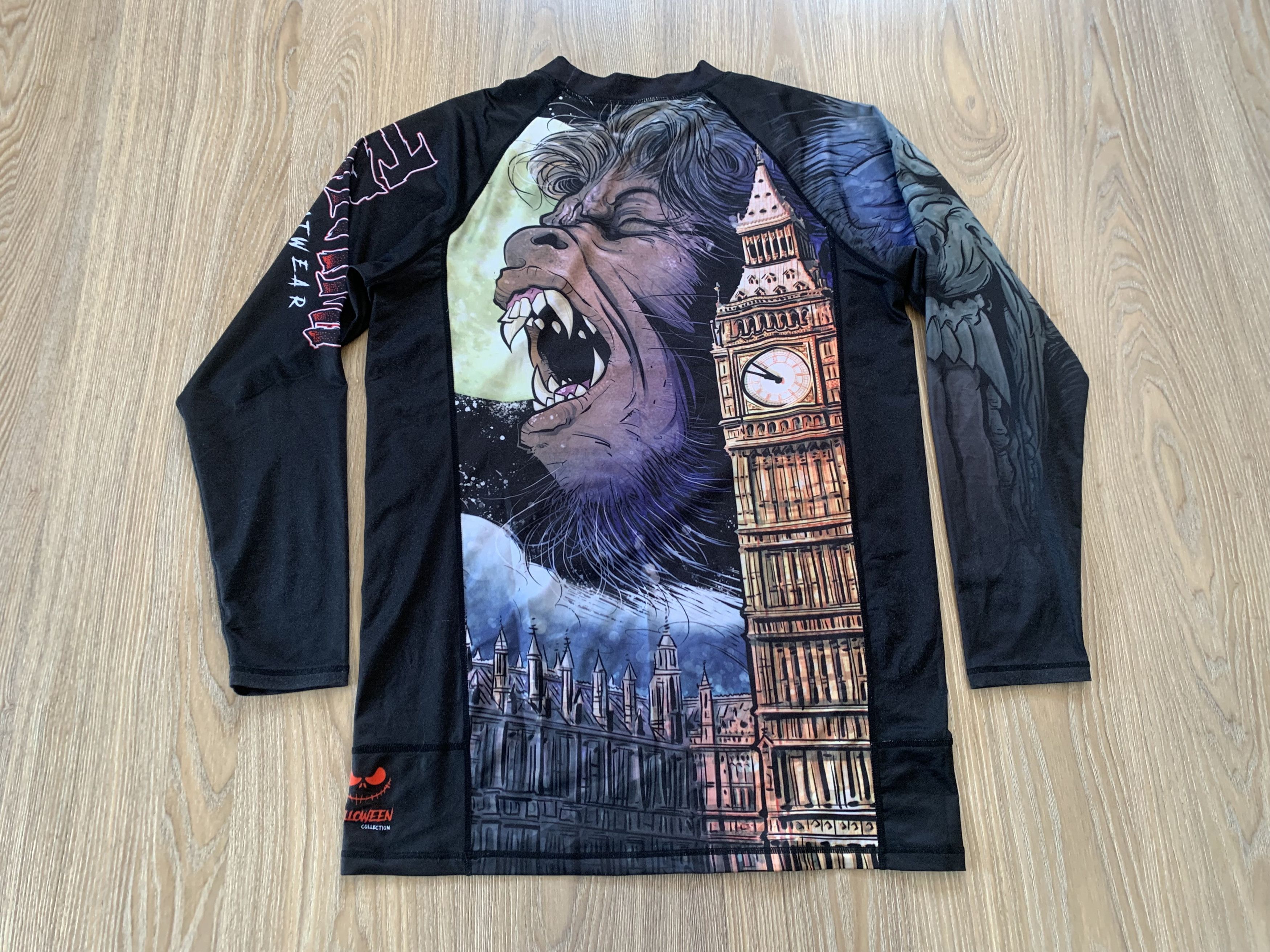 Flight Club Tatami Fightwear Werewolf Grappling Rashguard Size US XL / EU 56 / 4 - 3 Thumbnail