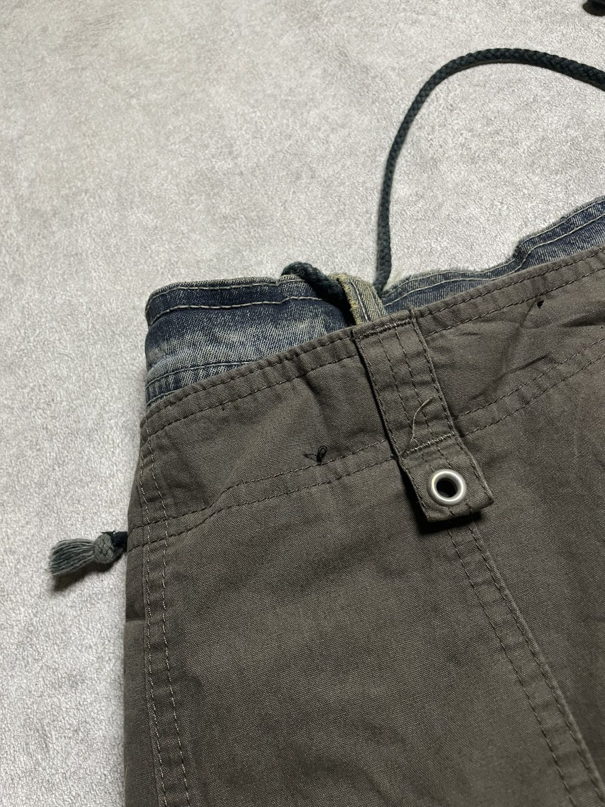 14th Addiction 2000s Skull 14th Addiction Flared Jeans Mud Wash Distressed Size US 34 / EU 50 - 16 Thumbnail