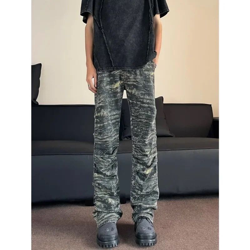 Japanese Brand × Vintage Cargo Pants Loose-fit Straight-leg Jeans American Style Size US 28 / EU 44 - 3 Thumbnail