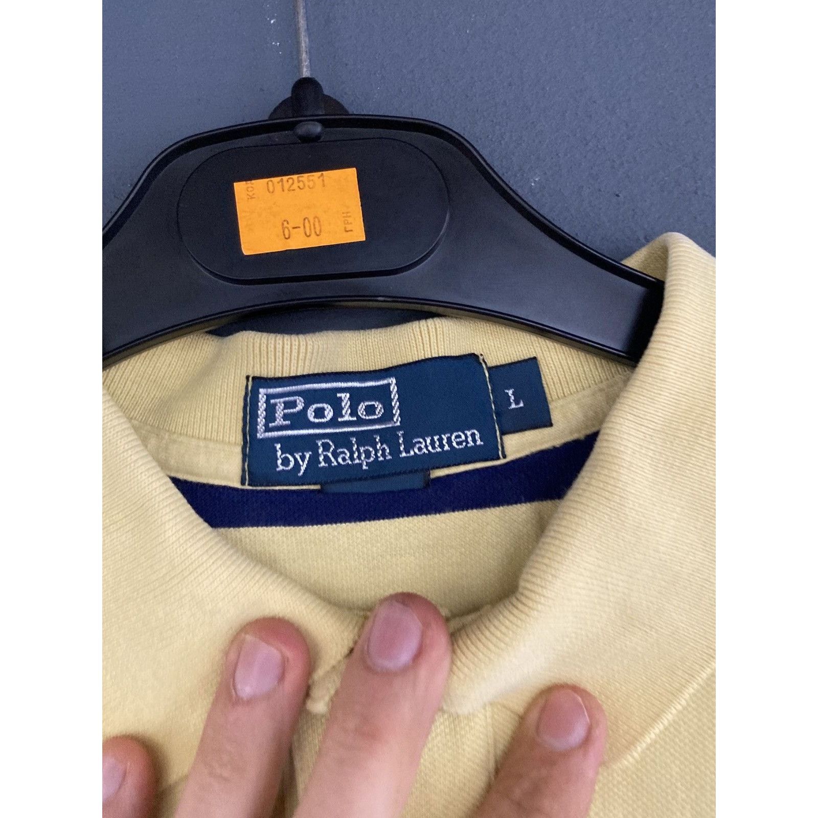 Polo Ralph Lauren × Vintage 90s Vintage Ralph Lauren Stripe t-shirt Size US L / EU 52-54 / 3 - 3 Thumbnail