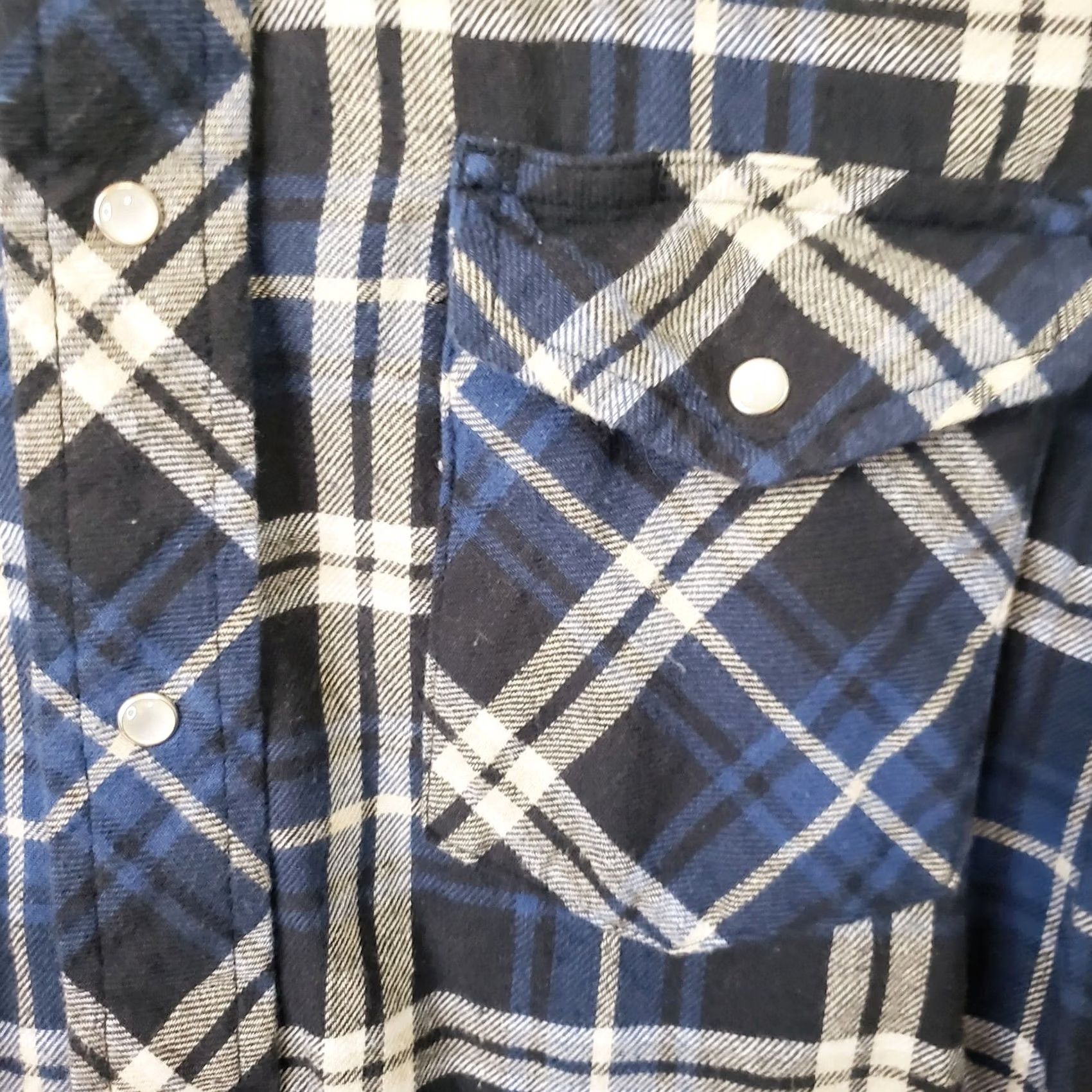 Wrangler Wrangler Shirt Mens L Black Plaid Flannel Long Sleeve Pearl Snap Western Shirt Mens L Black Plaid Flannel Long Sleeve Pearl Snap Western Size US L / EU 52-54 / 3 - 5 Thumbnail