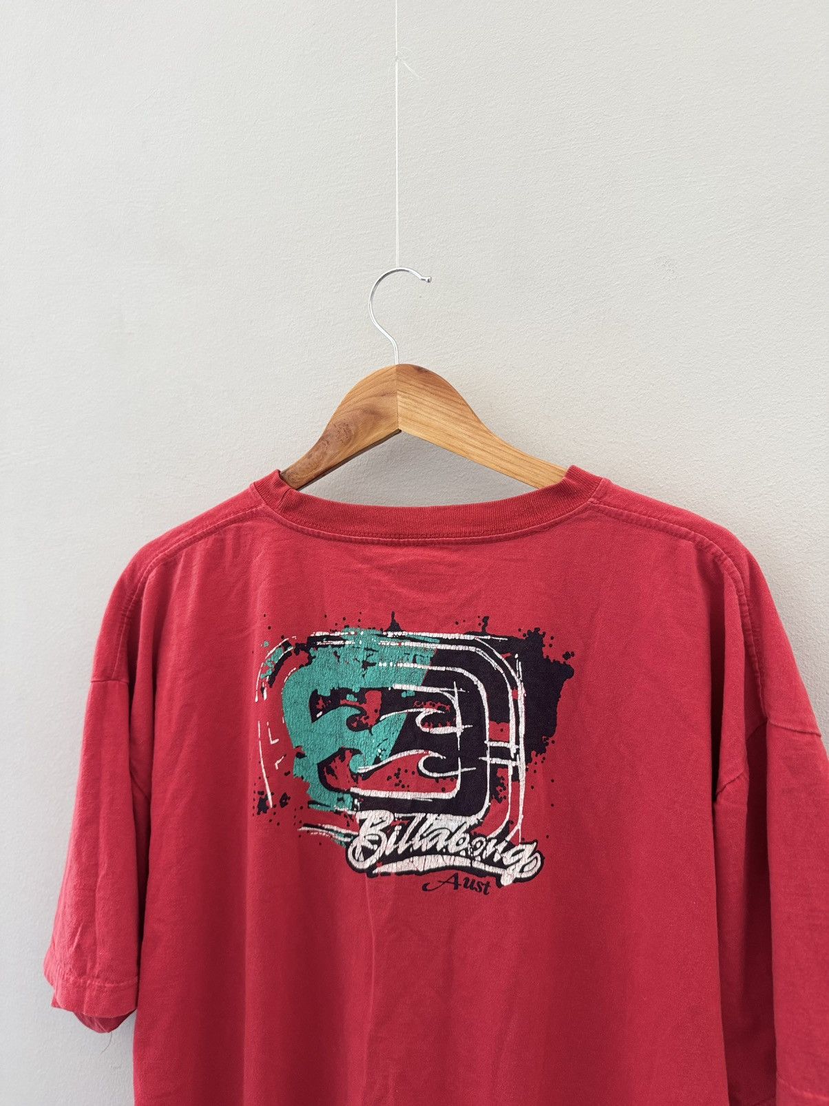 Billabong Surfer Inspired Y2K Red Vintage Style Billabong Graphic Size US XXL / EU 58 / 5 - 9 Thumbnail