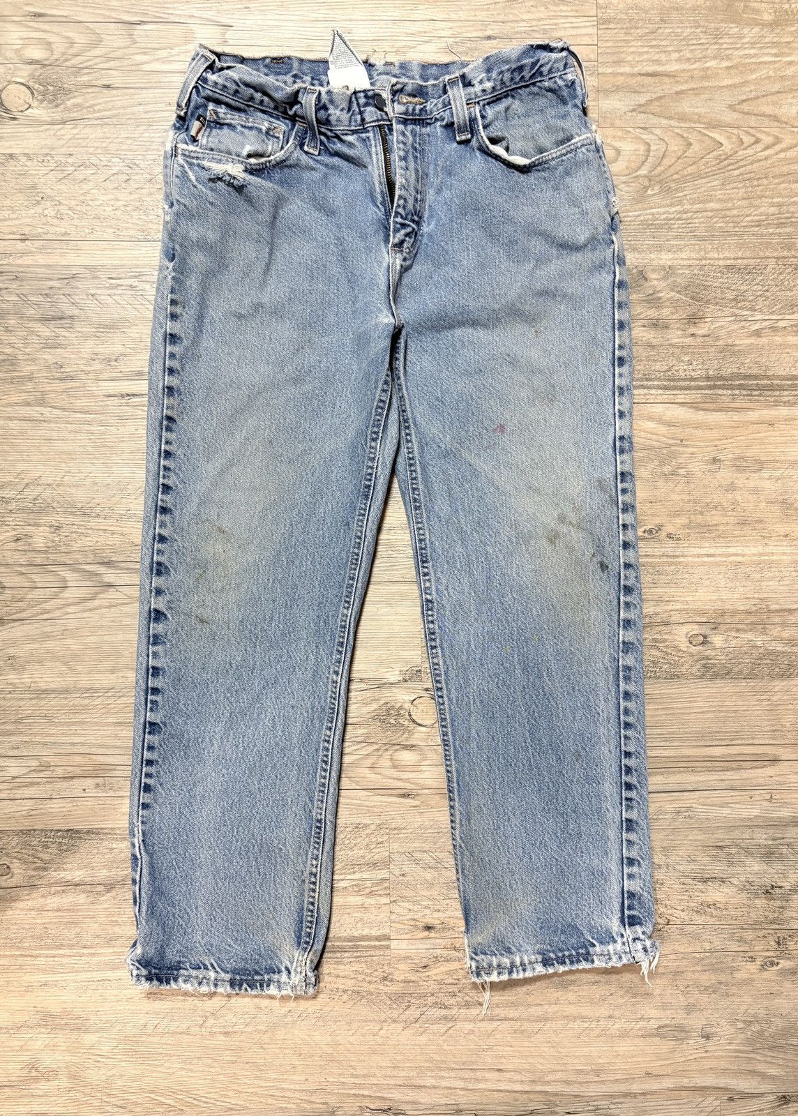 Carhartt Vintage thrashed Carhartt Jeans Size US 34 / EU 50 - 1 Thumbnail