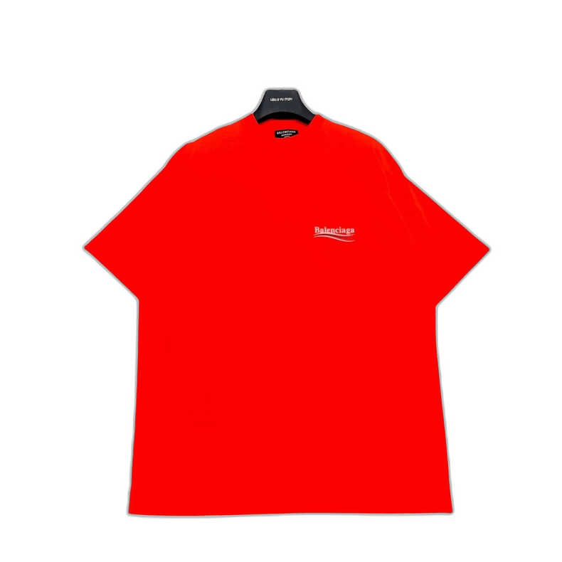 Balenciaga Balenciaga Orange Print Short Sleeve TShirt-2505 Size US XS / EU 42 / 0 - 1 Thumbnail
