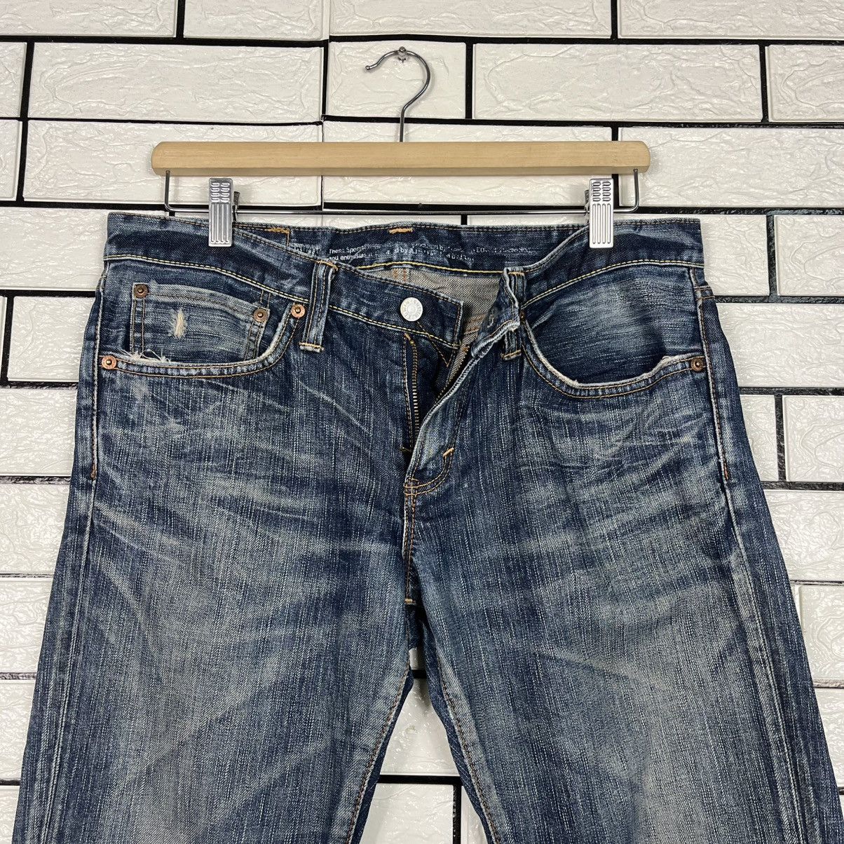 Japanese Brand Vintage Edwin Lot 503 Flare Denim Size 34" / US 12 / IT 48 - 16 Thumbnail