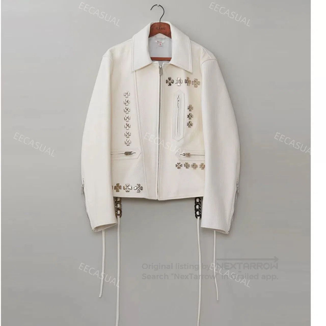 Other Masu Clover Studs Riders Jacket. Size US S / EU 44-46 / 1 - 1 Thumbnail