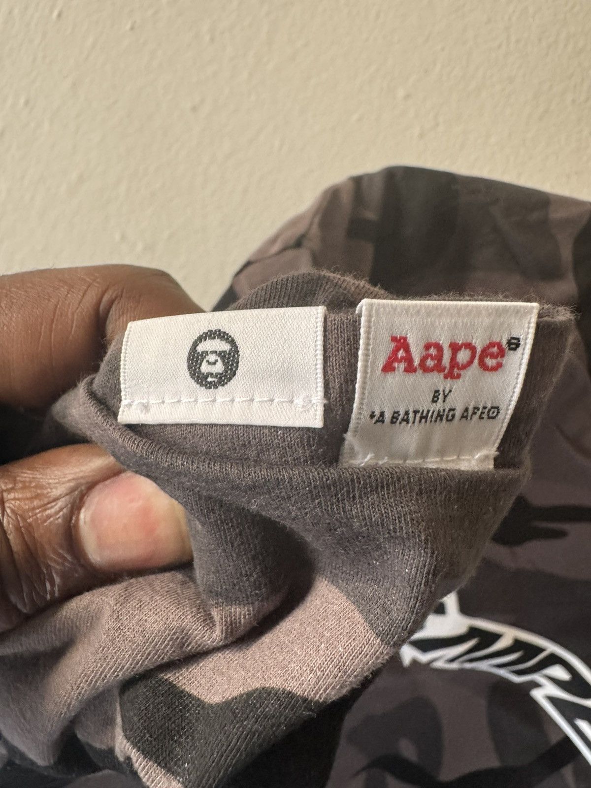Aape AAPE/BAPE reversible tee Size US XL / EU 56 / 4 - 4 Thumbnail