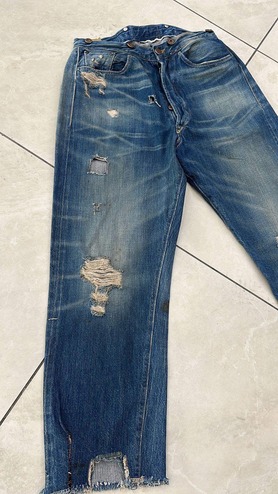 Levi's Vintage Clothing LVC Levi's Vintage Clothing 1880 501XX BigE Selvedge Jeans Size US 28 / EU 44 - 9 Thumbnail