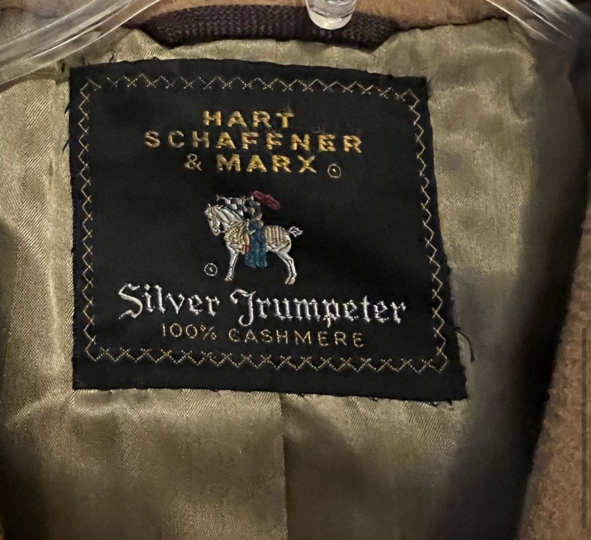 Hart Schaffner Marx 100% CASHMERE overcoat Size L / US 10 / IT 46 - 7 Thumbnail