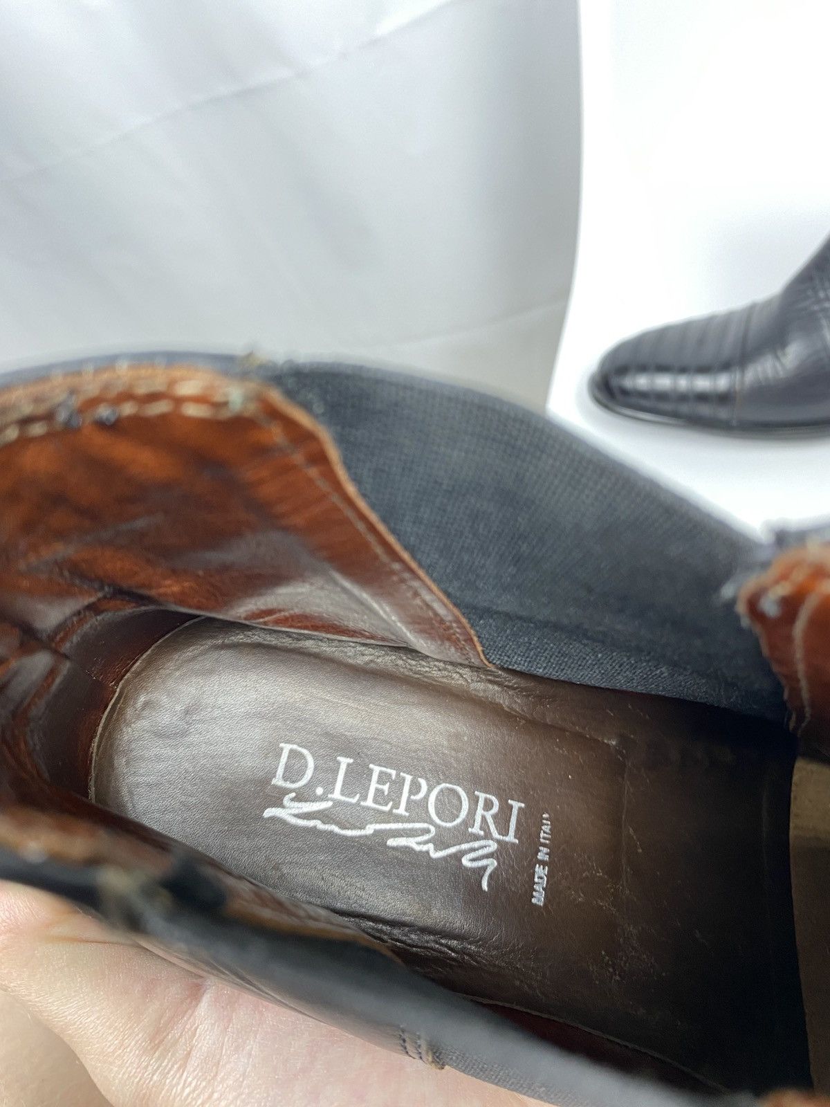 Other D.Lepori Daniele Lepori Chelsea Boots Genuine Leather 44 Size US 11 / EU 44 - 11 Thumbnail